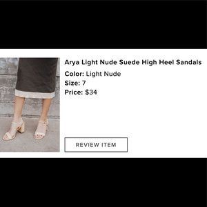 Lulus Arya Light Nude Suede High Heel Sandals